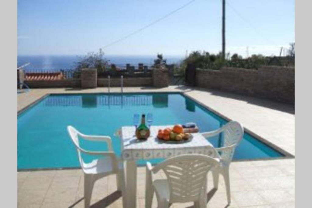 Casa Pedra Cottage Sea And Mountain Views Plus Pool Arco da Calheta  Ngoại thất bức ảnh